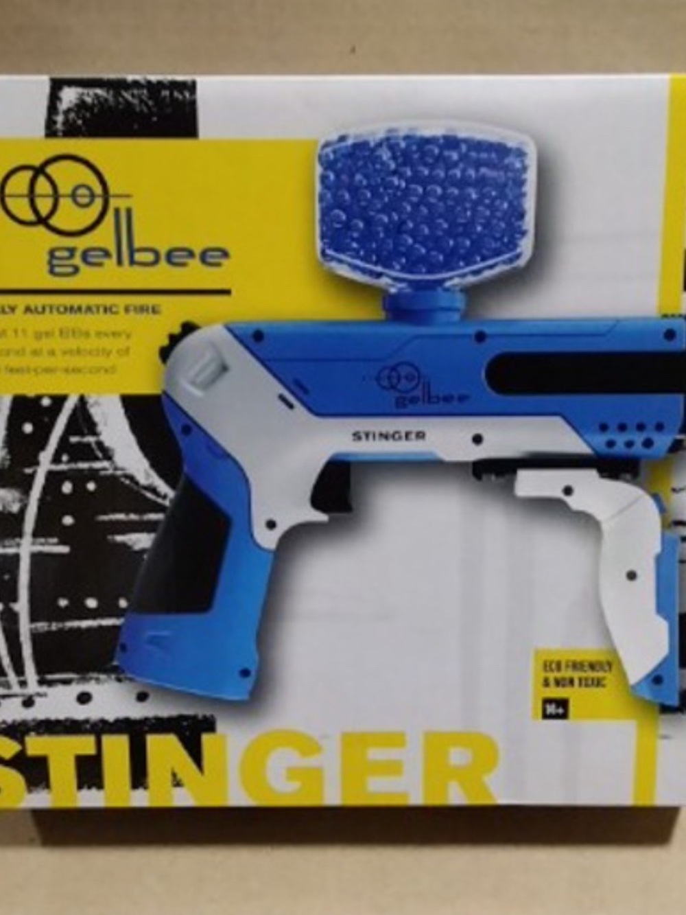 Stinger Blue & White Foam Blaster